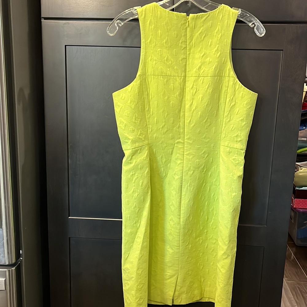 Banana Republic Milly Collection Lime Green Dress. Size 6. Gently worn. - Picture 3 of 16